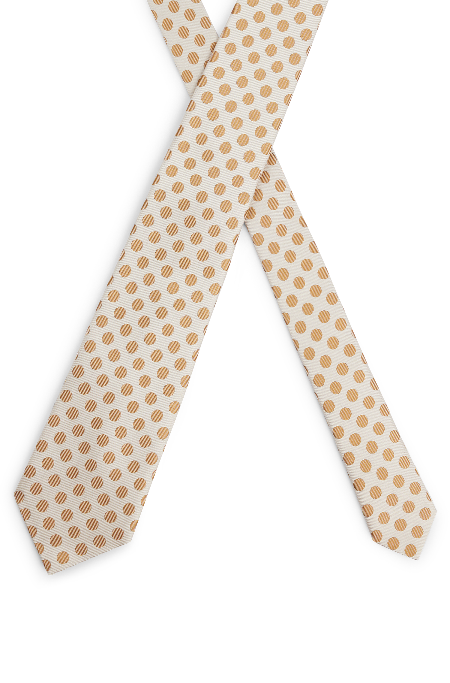 Silk tie - Light Beige