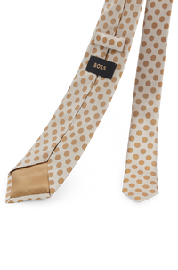 Silk tie - Light Beige