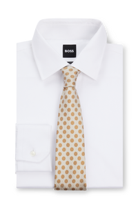 Silk tie - Light Beige
