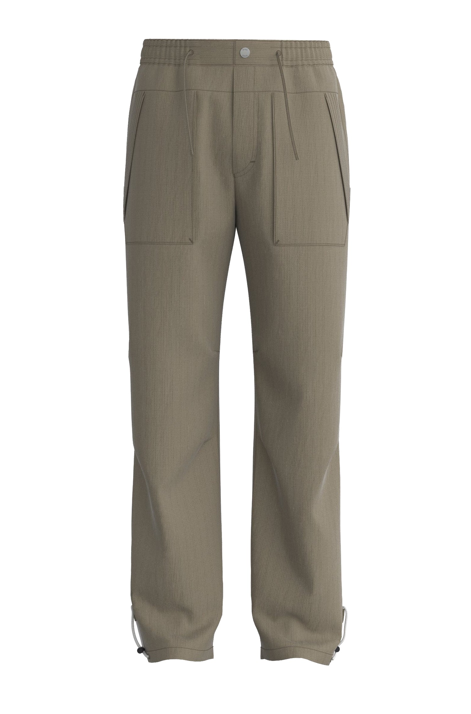 DARK BEIGE // TROUSERS C-KLER-PC-D-242F