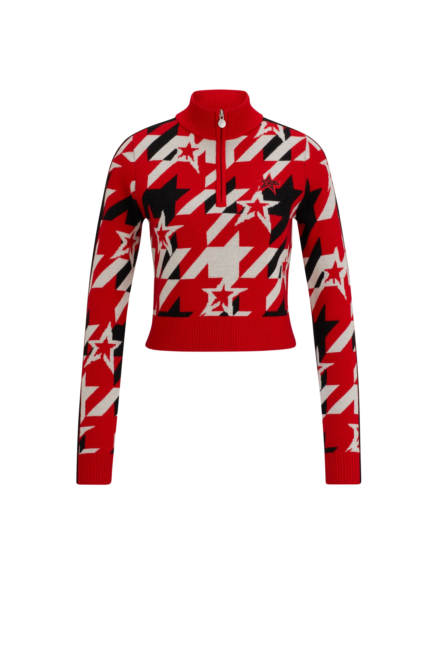 Webikergear wool jumper - Open Red