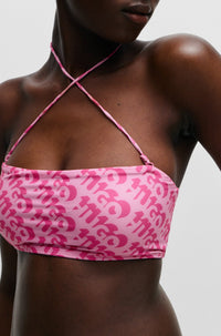 BRIGHT PINK // BIKINI TOPS BONNIE BANDEAU