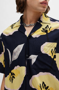 Chemise Ellino à manches courtes - Dark Blue