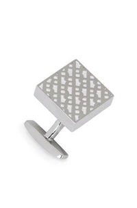 SILVER // CUFFLINKS B-MONOGRAM4-CUF