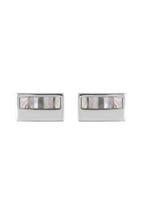 Brass cufflinks - Silver