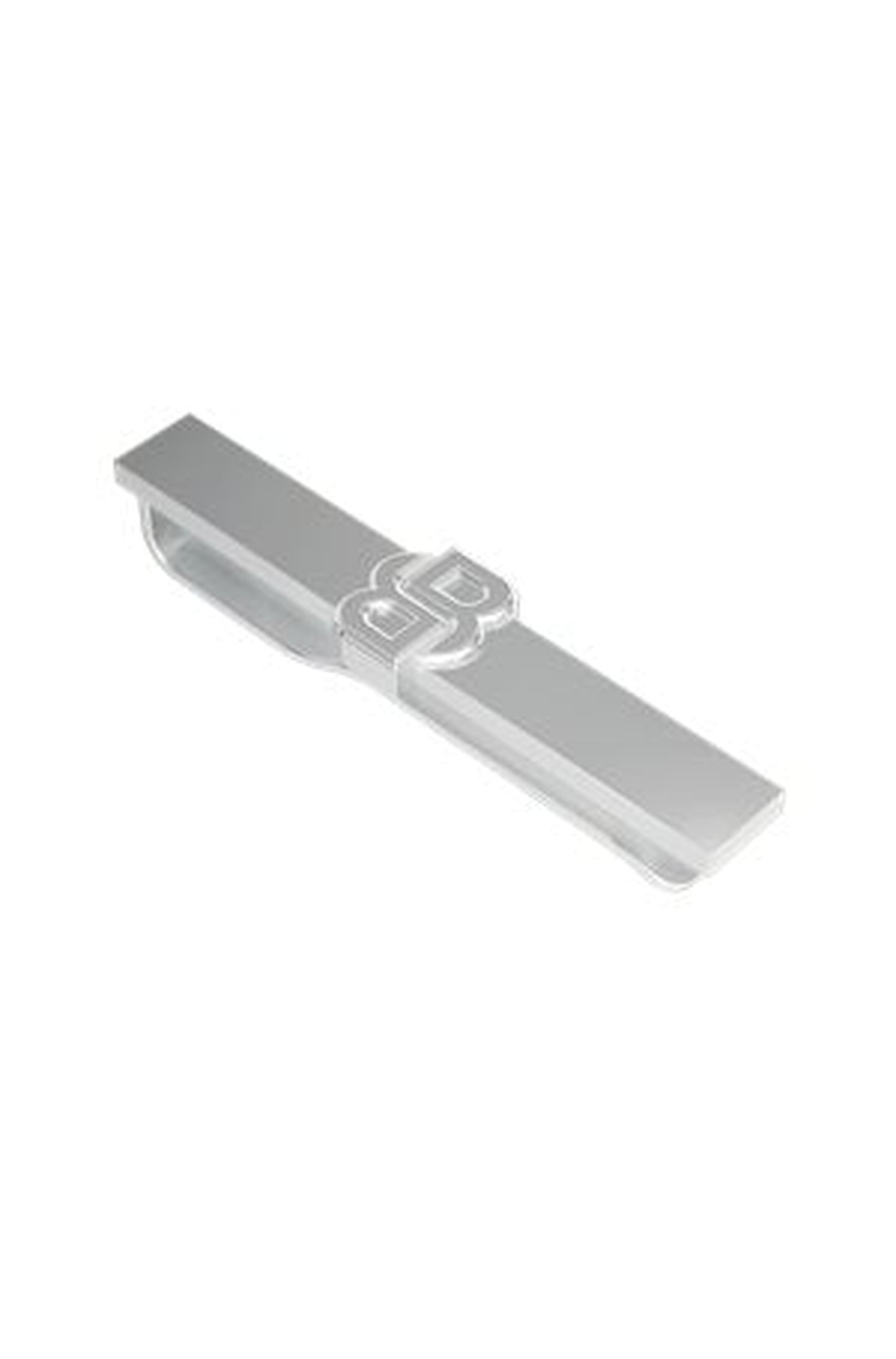 Double Tie Clip - Silver