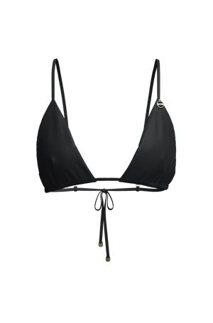 BLACK // BIKINI TOPS BELLA TRIANGLE