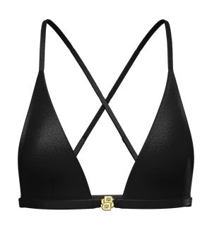 BLACK // BIKINI TOPS BETH TRIANGLE