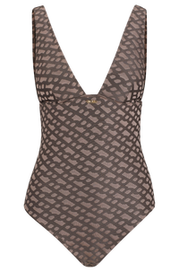 DARK BROWN // SWIMSUITS BEATRIX SWIMSUIT