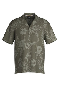 Reev short-sleeved shirt - Beige & Khaki