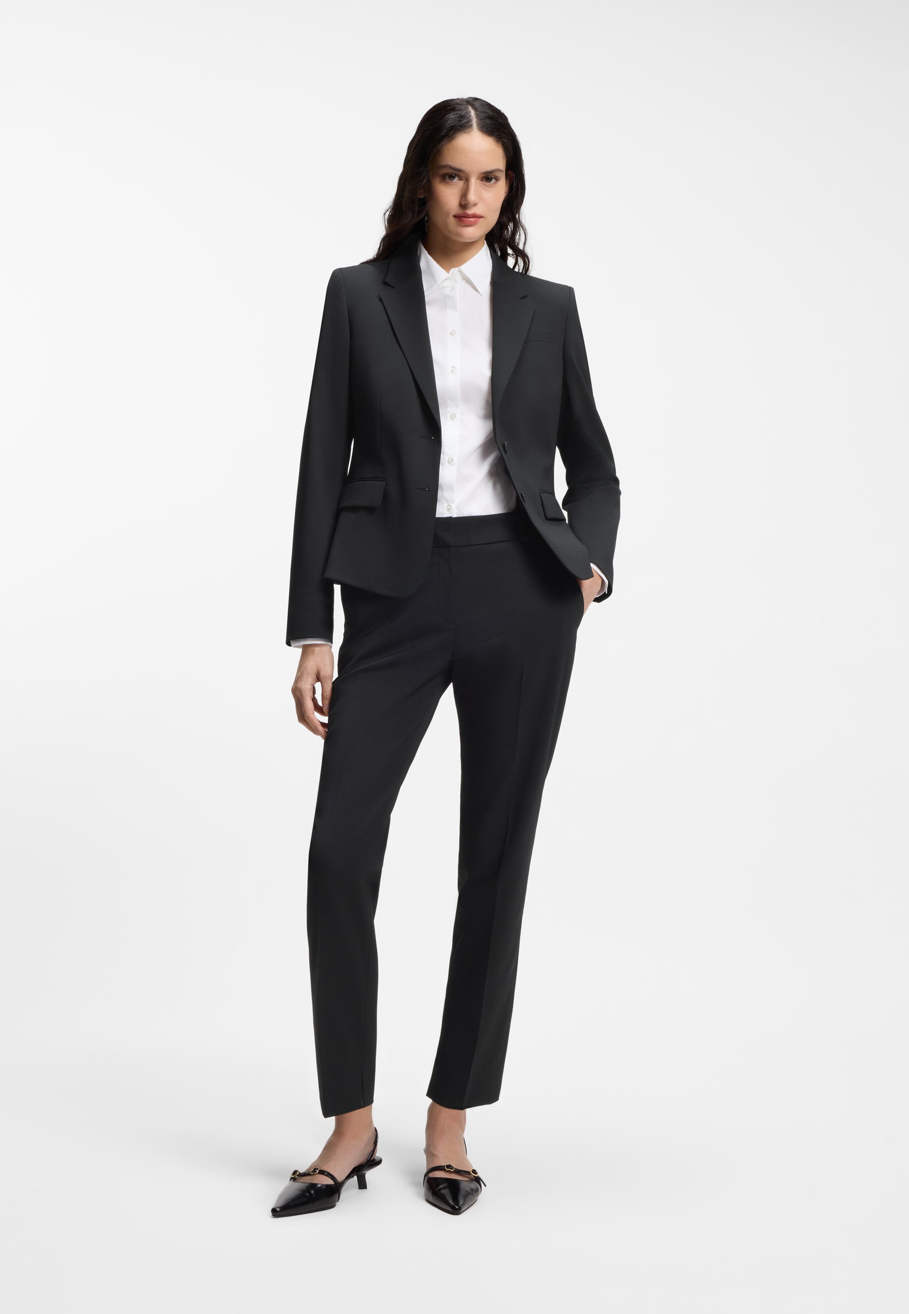 BLACK // FORMAL TROUSERS HETANA