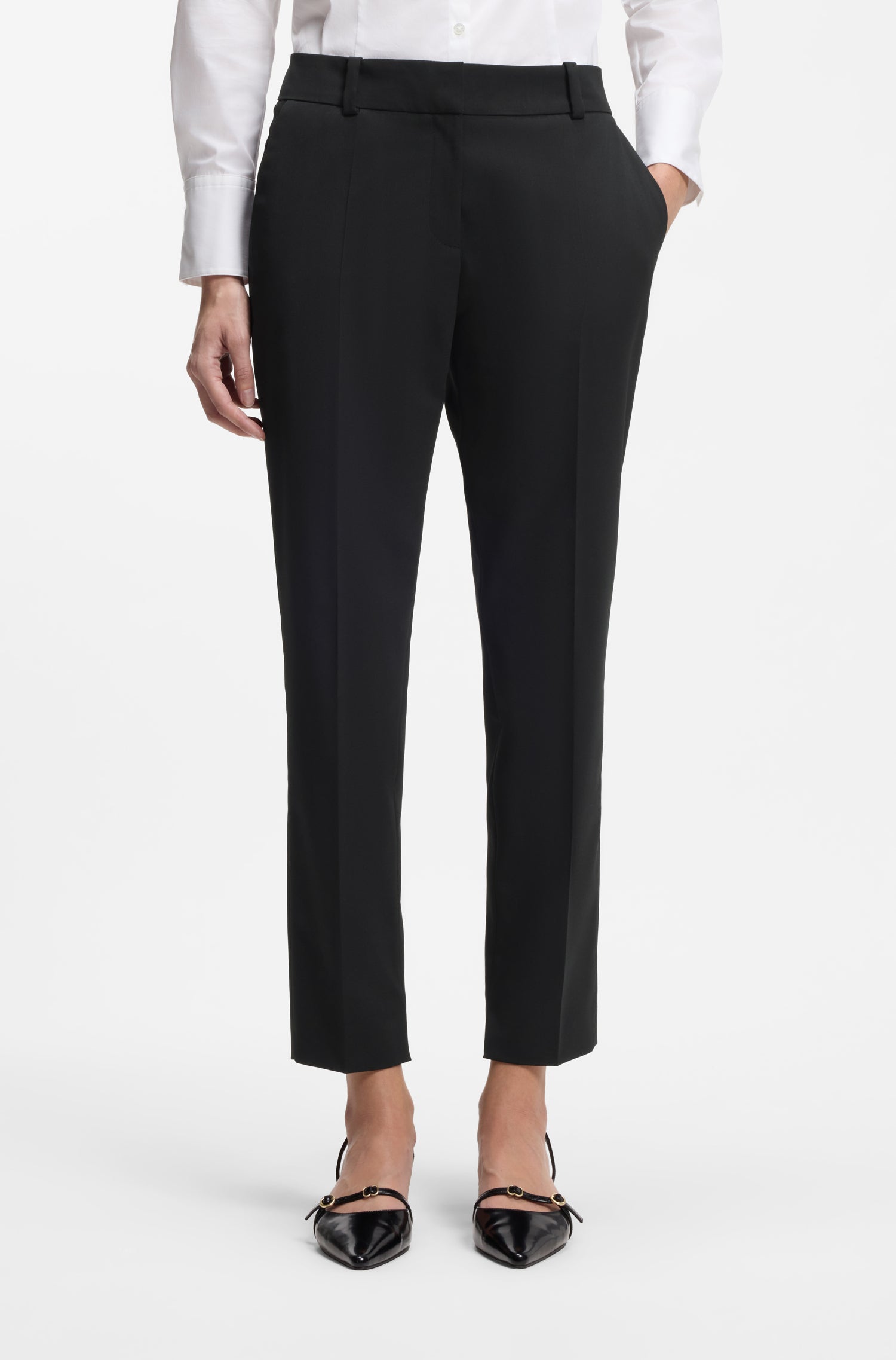 BLACK // FORMAL TROUSERS HETANA