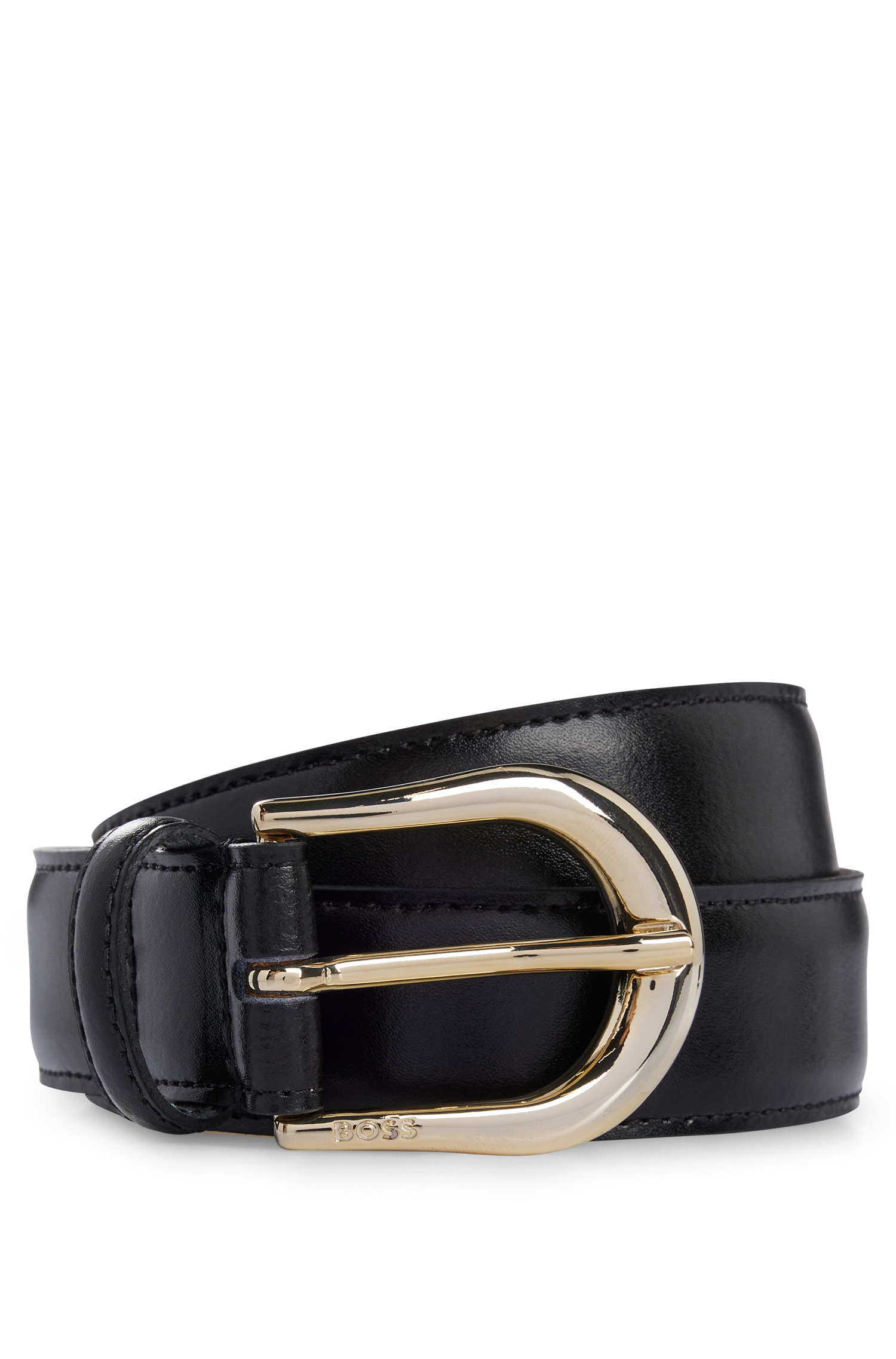 BLACK // BUSINESS BELTS CAROL-ST-G_SZ30