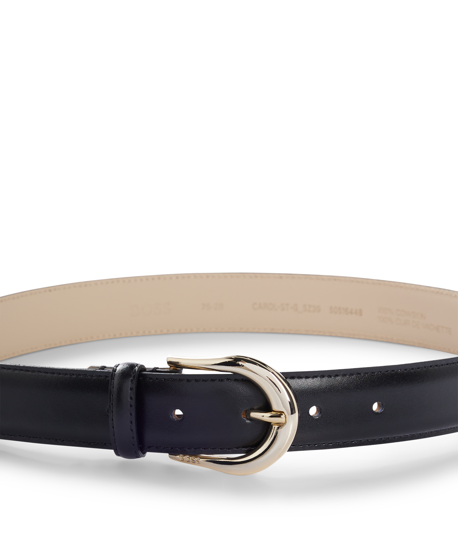 BLACK // BUSINESS BELTS CAROL-ST-G_SZ30
