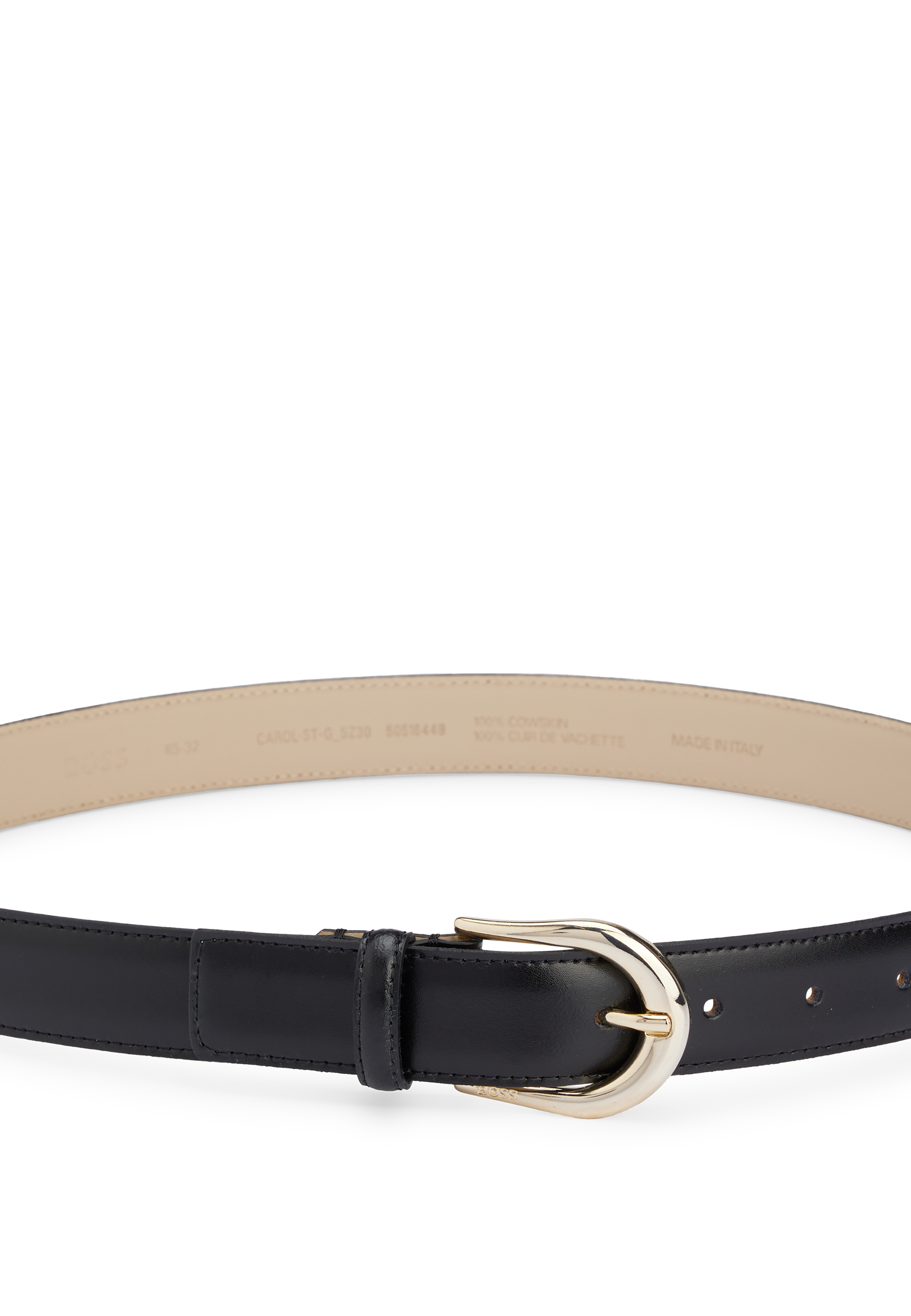 BLACK // BUSINESS BELTS CAROL-ST-G_SZ30