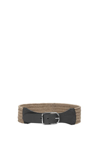 Clea linen belt - Medium Beige