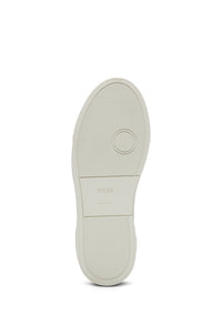 Gary leather trainers - Open White