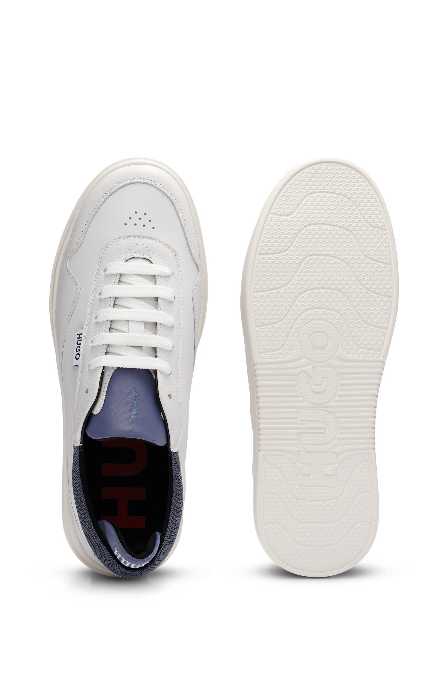 NATURAL // LACE-UP TRAINERS BLAKE_TENN_TBNA