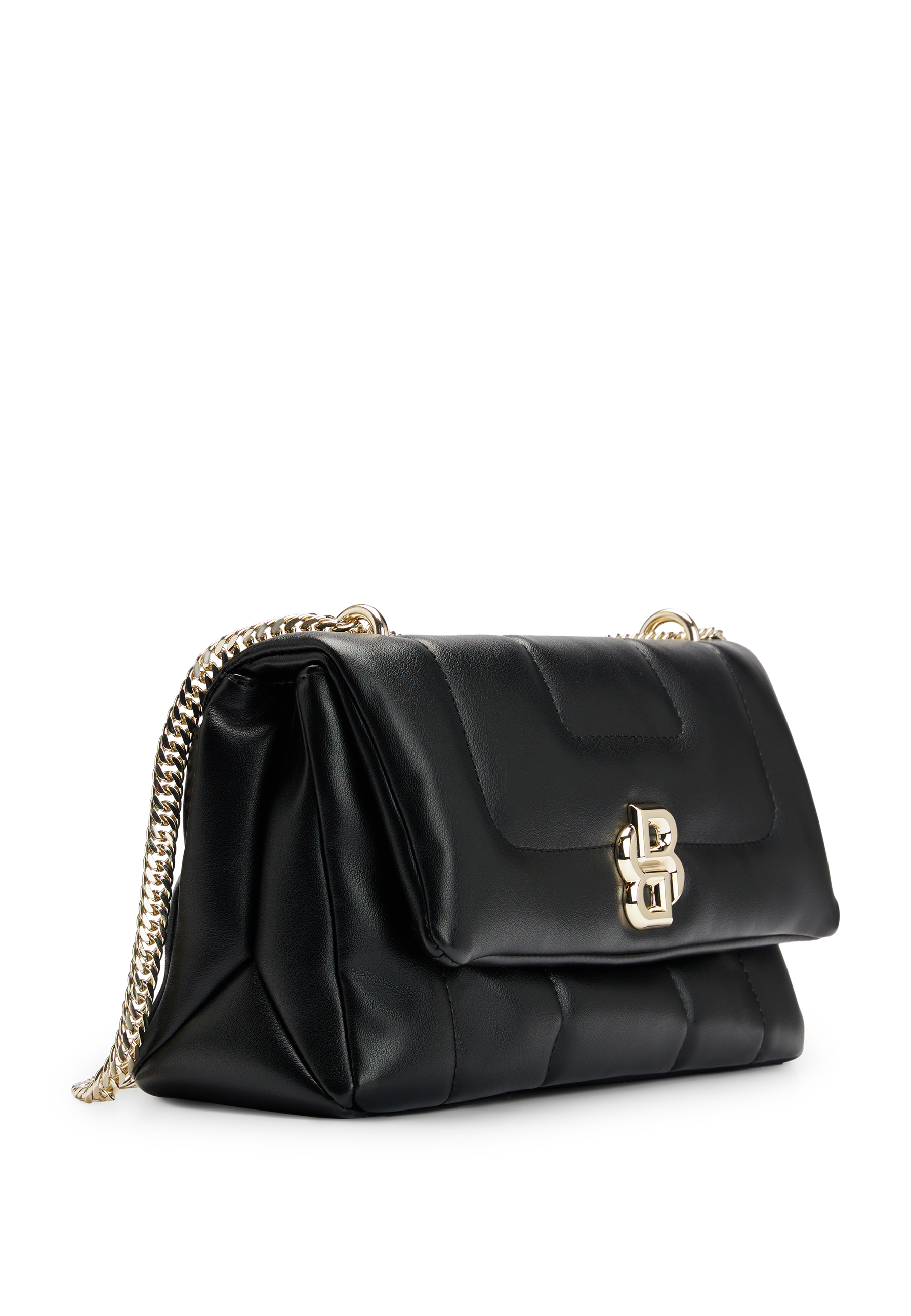 BLACK // SHOULDER BAGS B_ICON SH. BAG P.