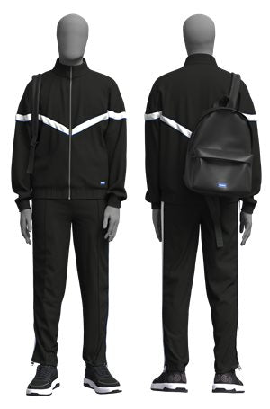 BLACK // CASUAL TROUSERS NOURADES