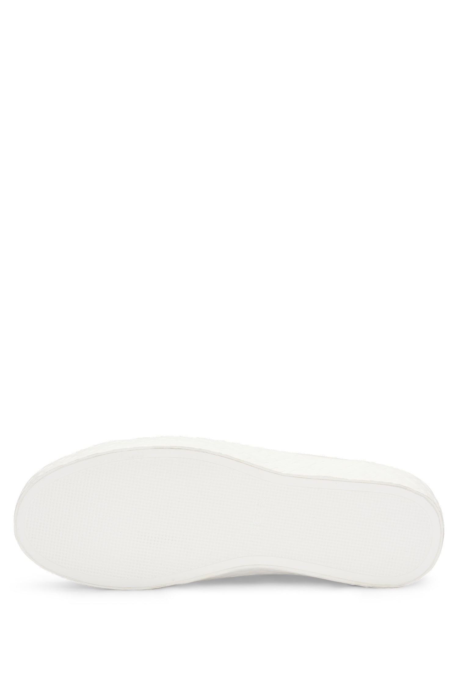 Aiden leather trainers - Open White