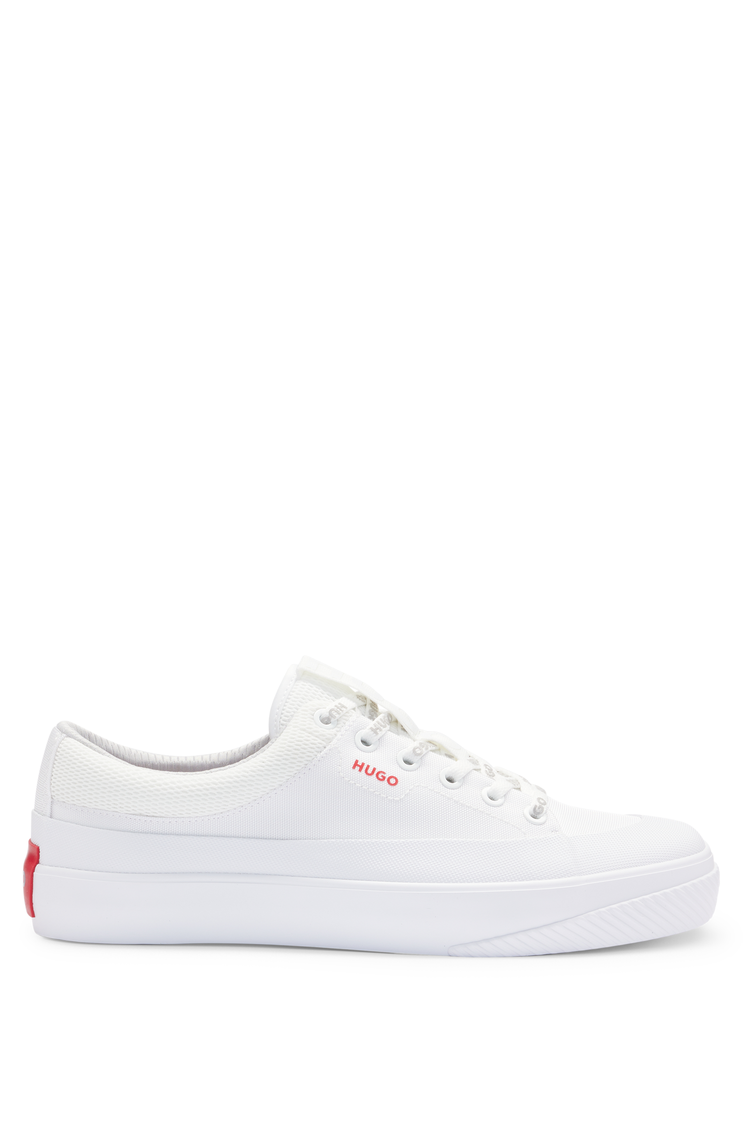 WHITE // LACE-UP TRAINERS DYER_TENN_LGLC