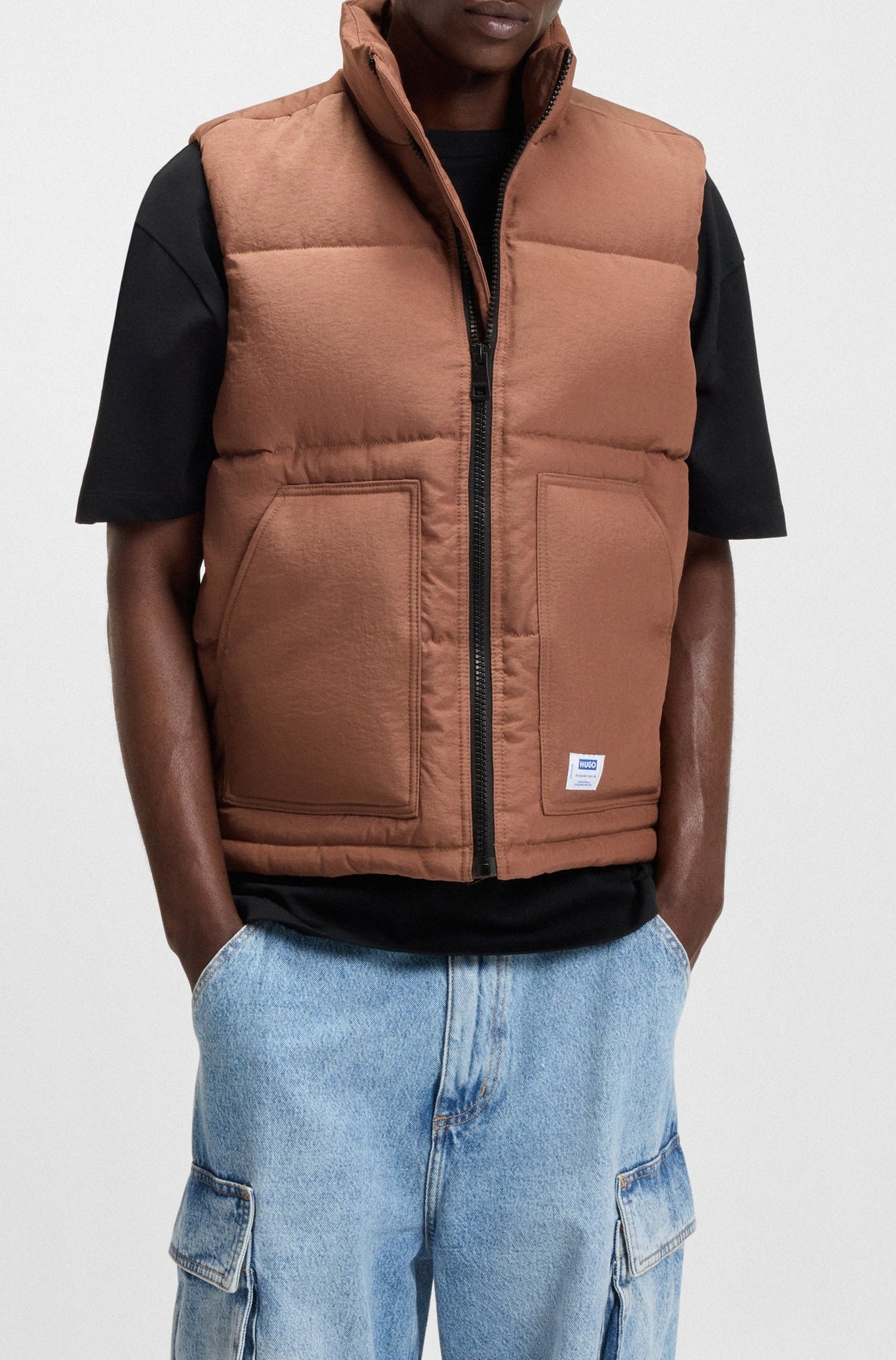 Veste Brooks - Medium Brown