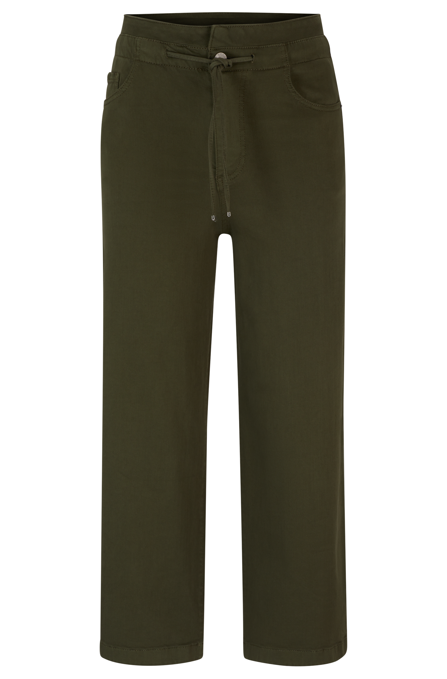 DARK GREEN // CASUAL TROUSERS C_TALAGA2-D