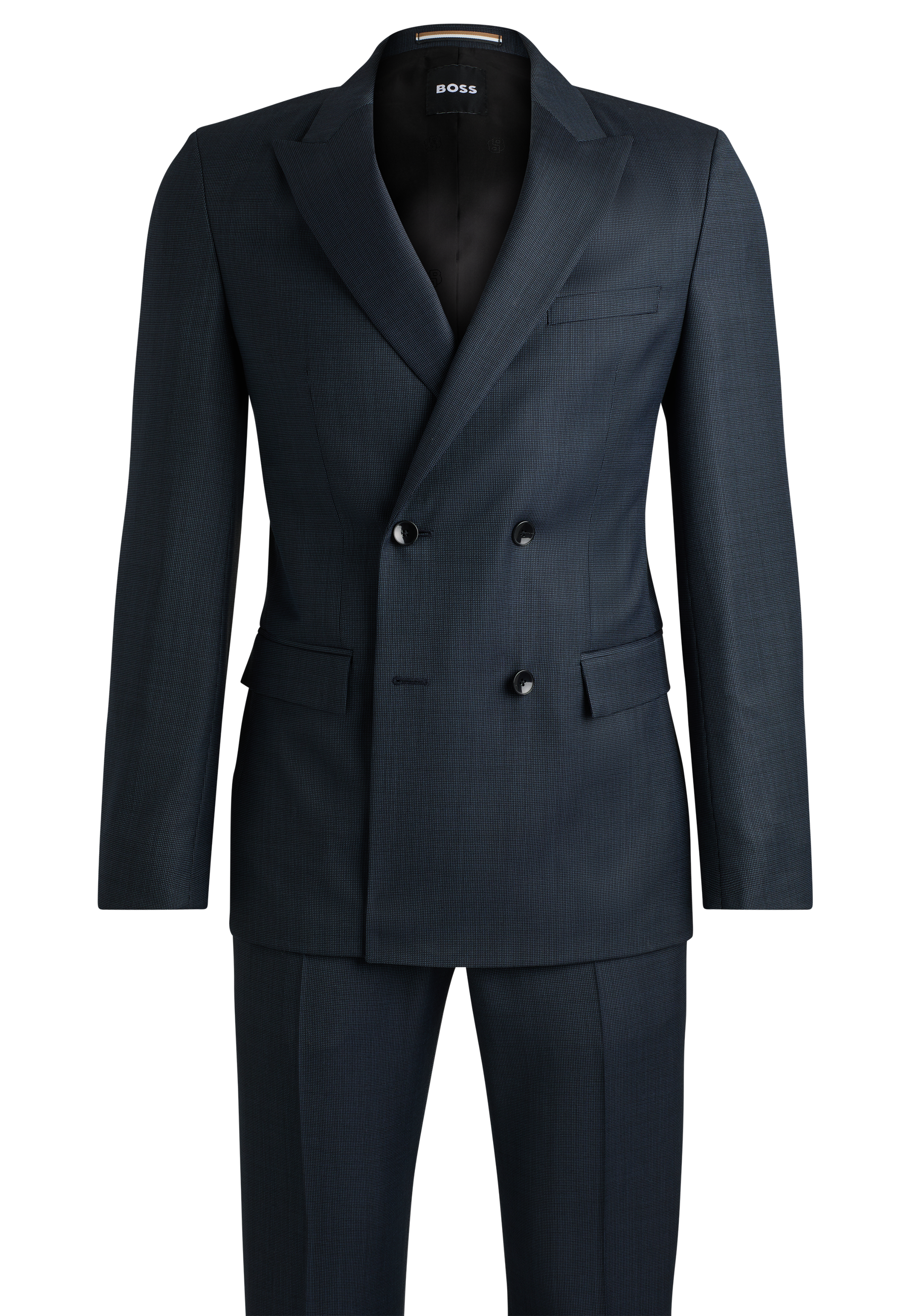 DARK BLUE // BUSINESS SUITS H-HOUSTON-2PCS-DB243