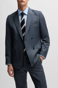 DARK BLUE // BUSINESS SUITS H-HOUSTON-2PCS-DB243