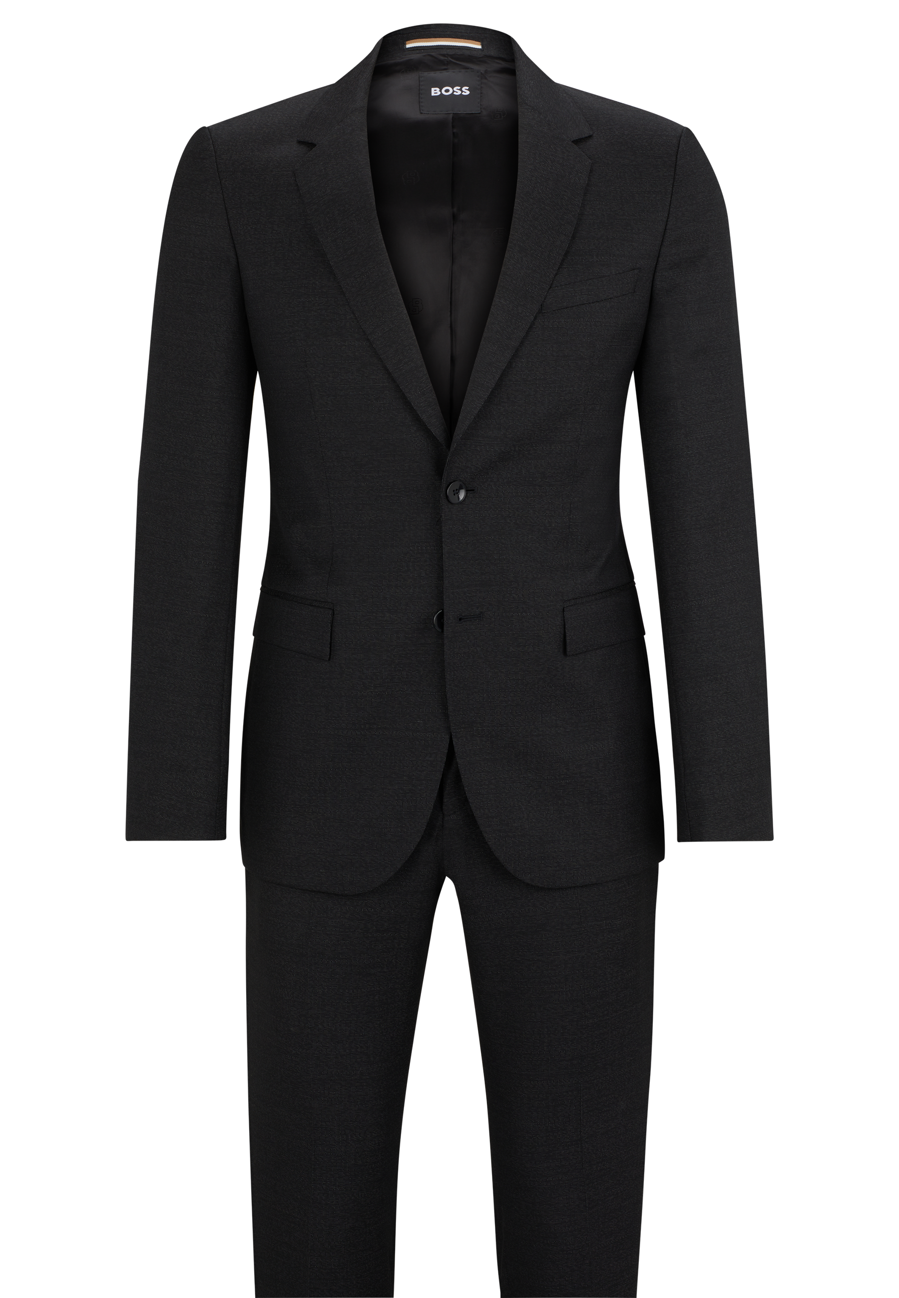 BLACK // BUSINESS SUITS H-HOUSTON-2PCS-243