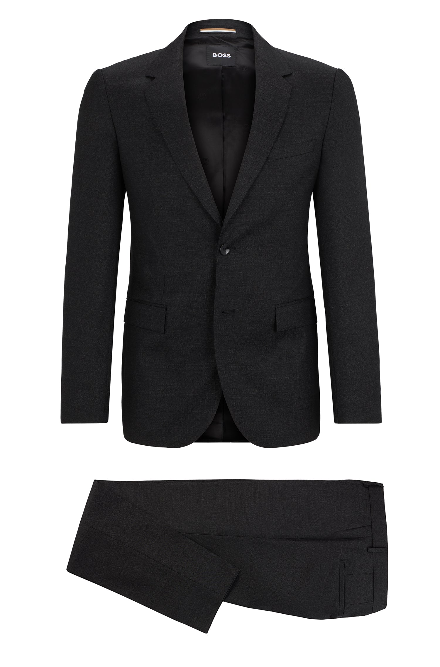 BLACK // BUSINESS SUITS H-HOUSTON-2PCS-243