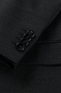 BLACK // BUSINESS SUITS H-HOUSTON-2PCS-243
