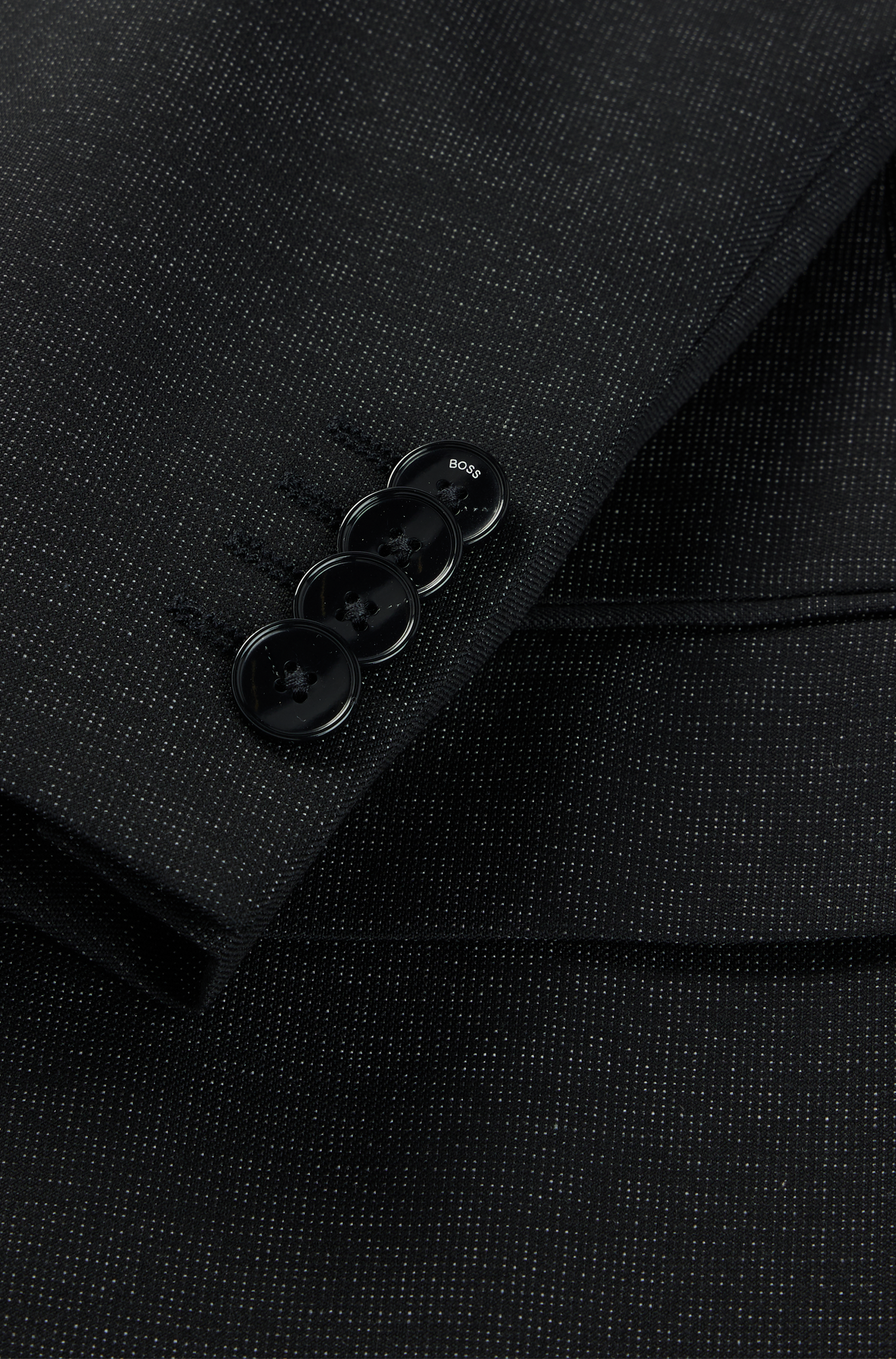 BLACK // BUSINESS SUITS H-HOUSTON-2PCS-243