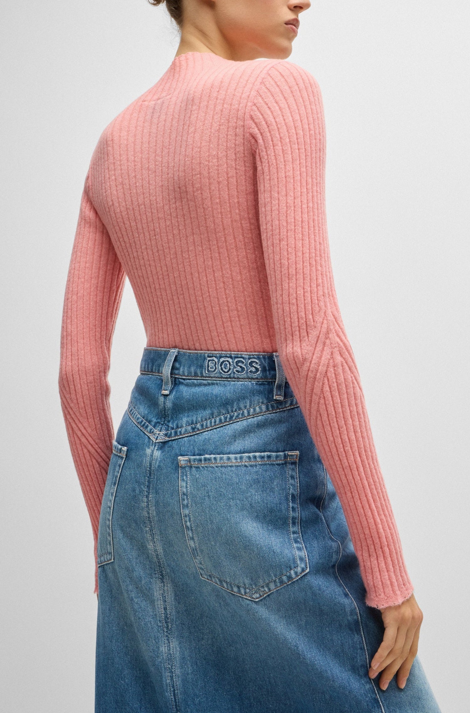 Jupe fendue - Medium Blue