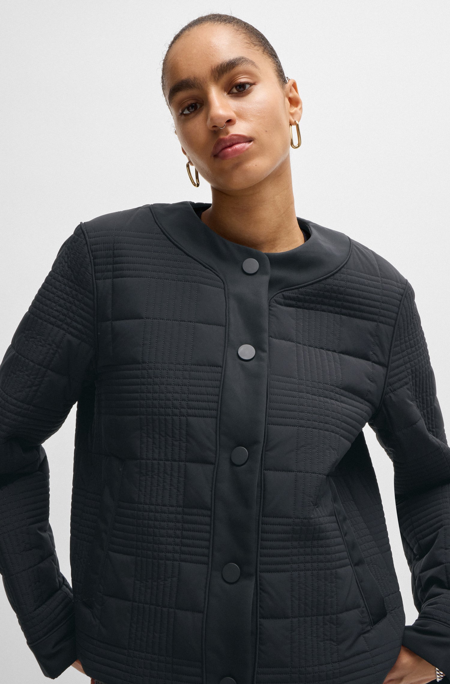 BLACK // CASUAL JACKETS PAREXILLA