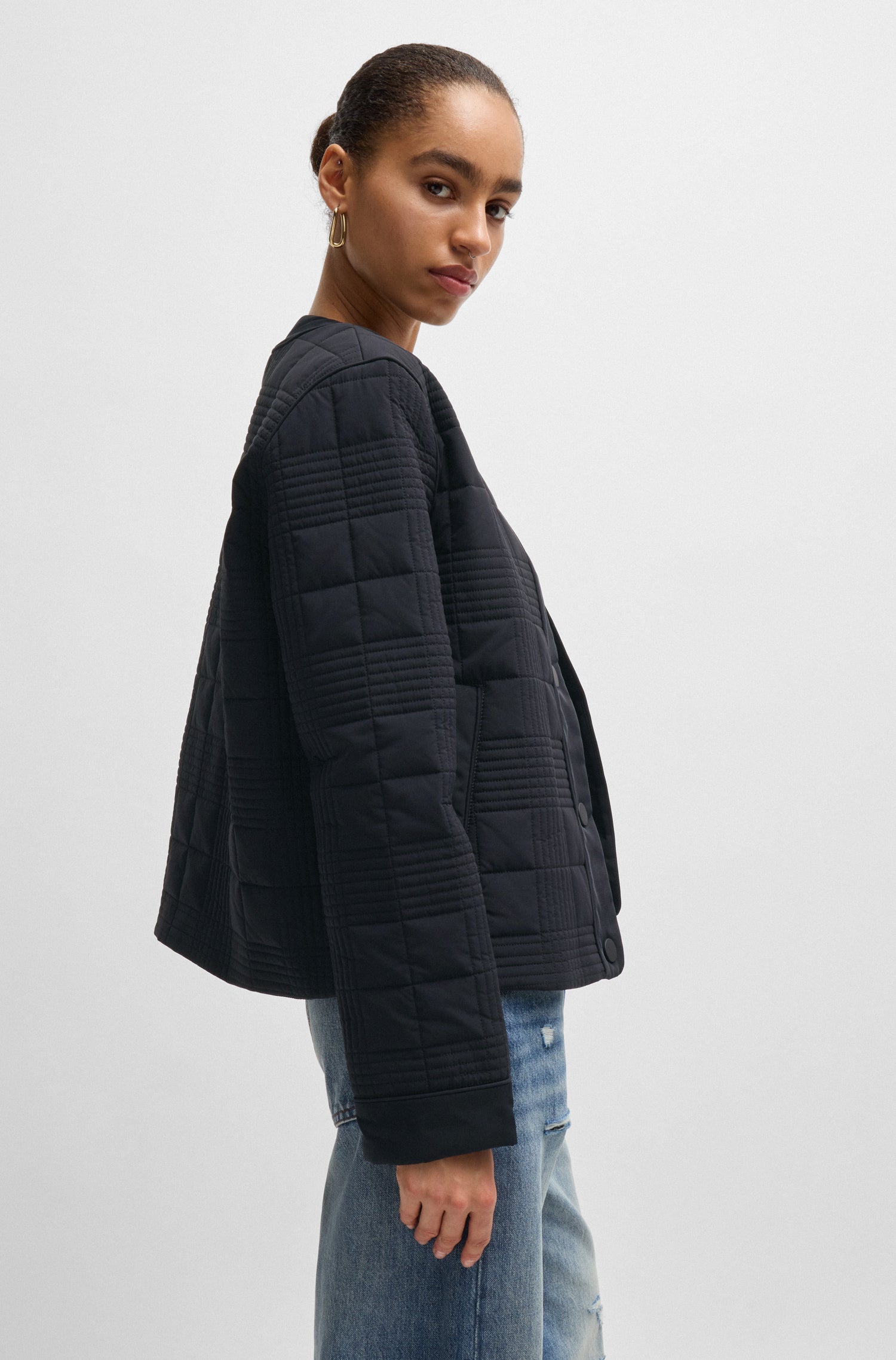 BLACK // CASUAL JACKETS PAREXILLA