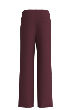 DARK RED // FORMAL TROUSERS TOZERA