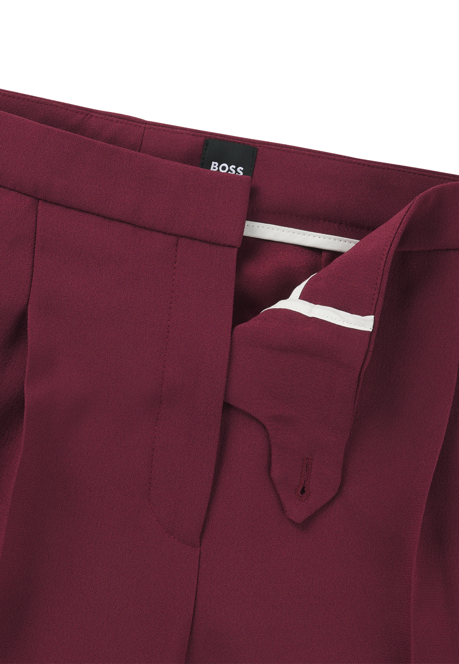 DARK RED // FORMAL TROUSERS TOZERA