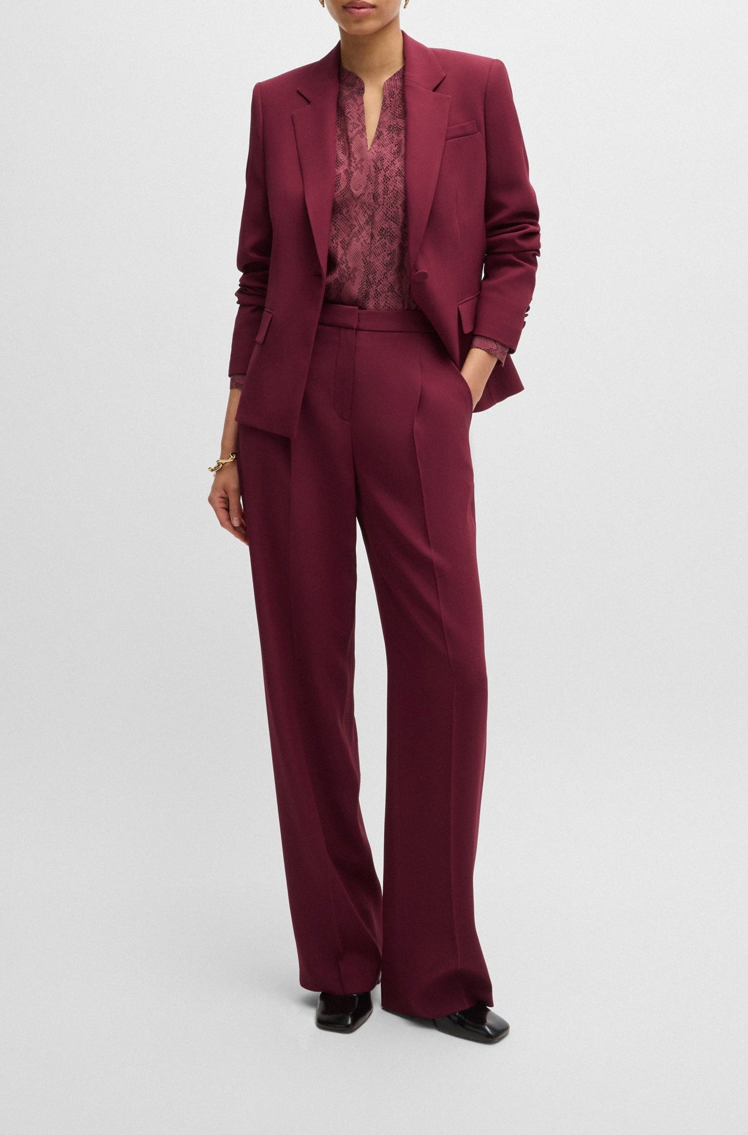 Pantalon Tozera - Dark Red