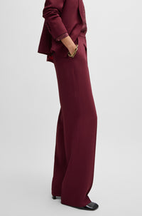 DARK RED // FORMAL TROUSERS TOZERA