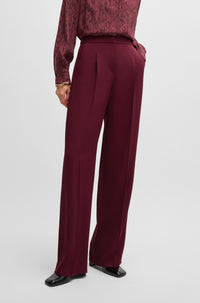 DARK RED // FORMAL TROUSERS TOZERA