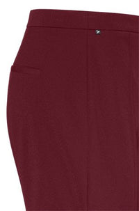 DARK RED // FORMAL TROUSERS TIZENA