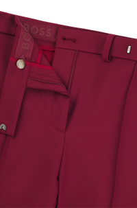 DARK RED // FORMAL TROUSERS TIZENA