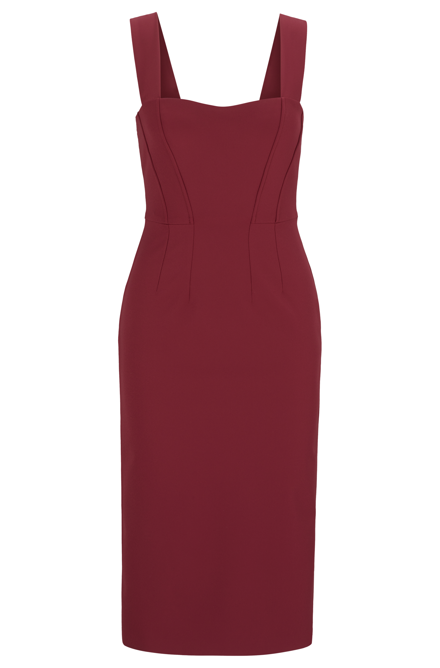 DARK RED // DRESSES DIZENA