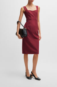 DARK RED // DRESSES DIZENA