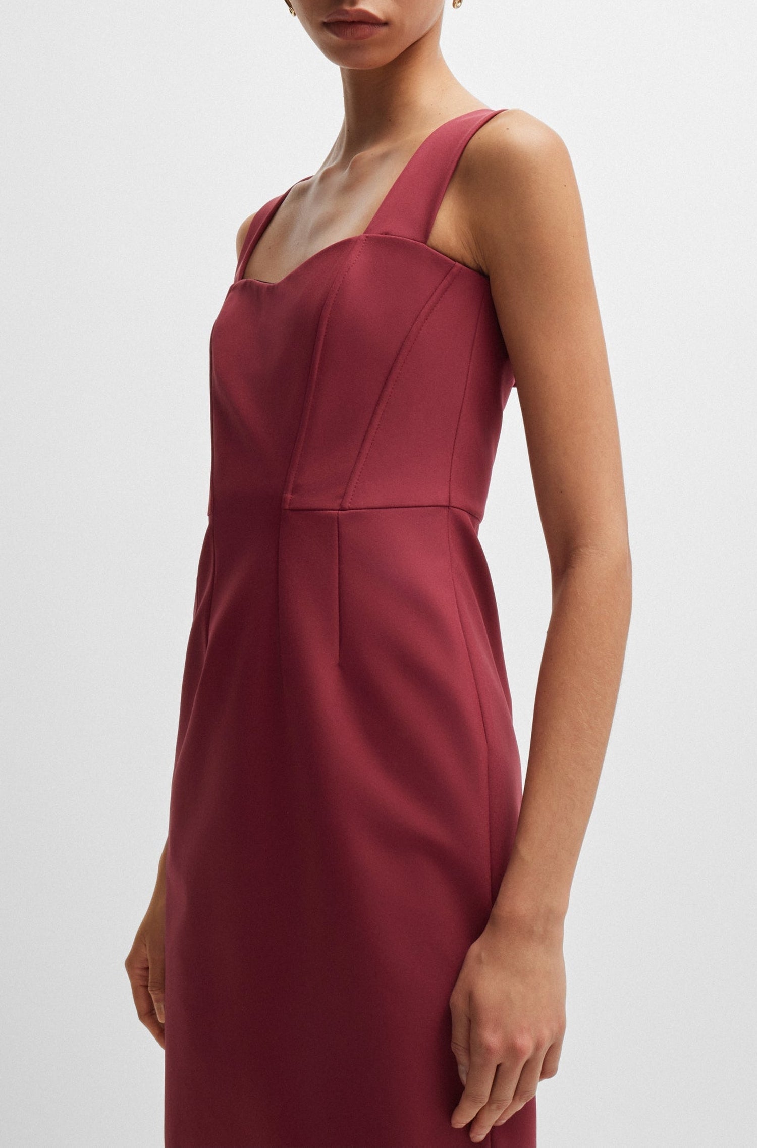 DARK RED // DRESSES DIZENA