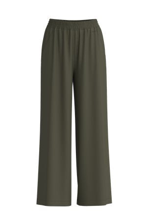 DARK GREEN // CASUAL TROUSERS C_ECARA