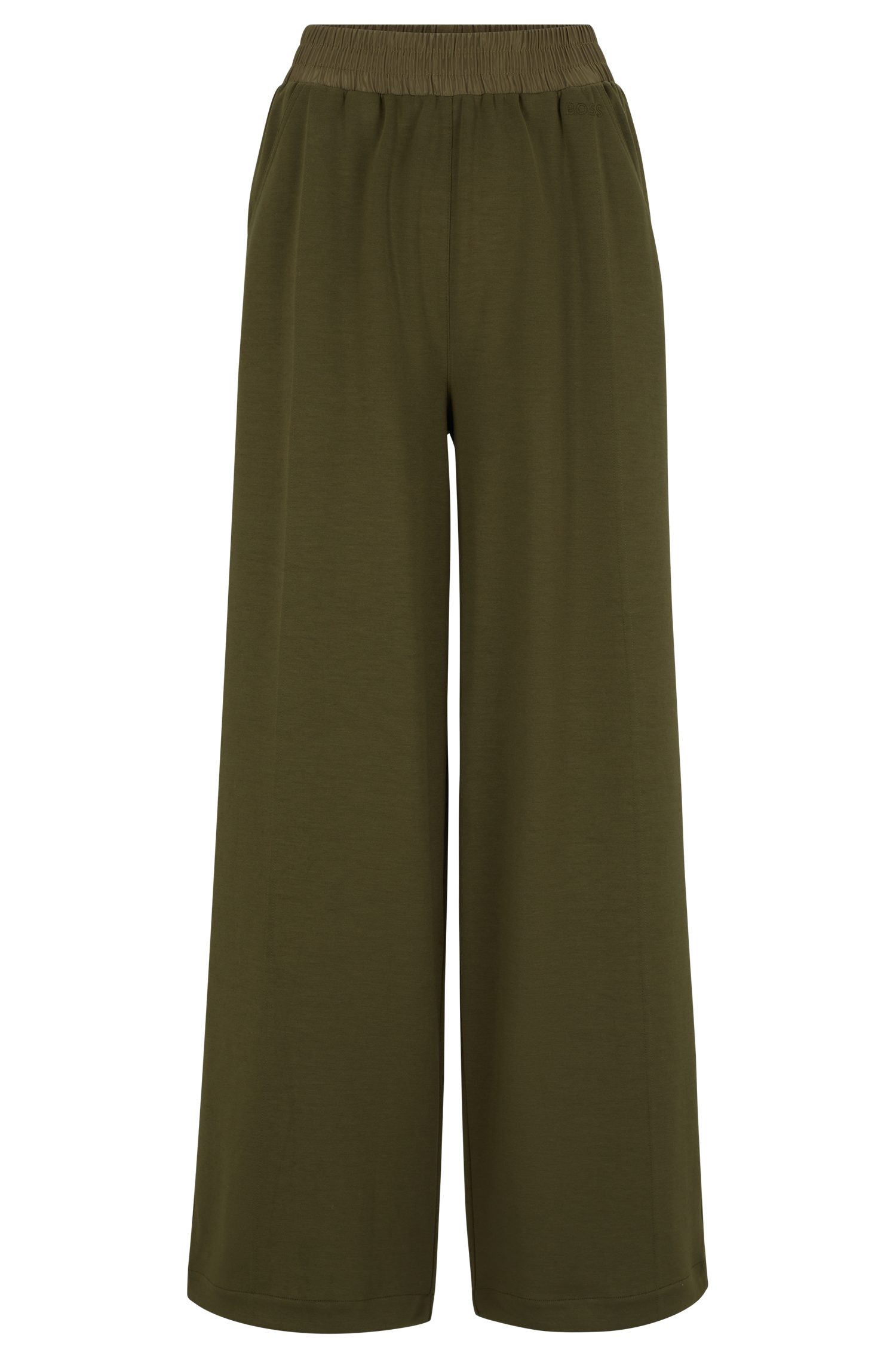 DARK GREEN // CASUAL TROUSERS C_ECARA