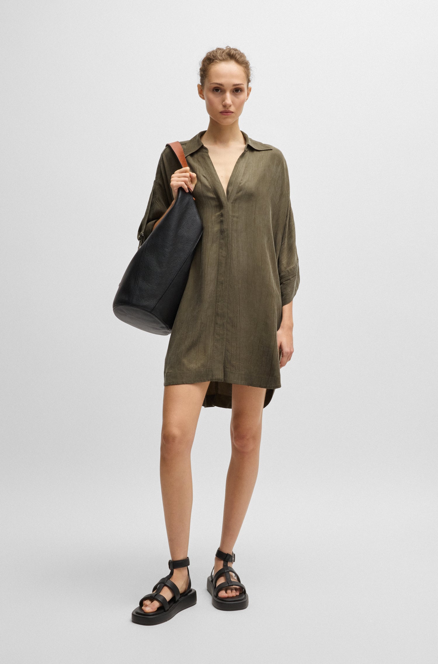 DARK GREEN // CASUAL BLOUSES C_DACTA